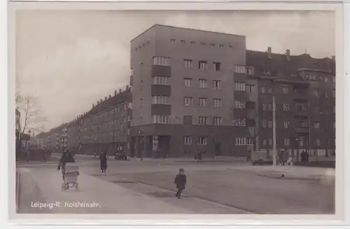 94084 Foto Ak Leipzig Reudnitz Holsteinstrasse um 1930