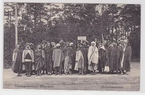 94197 Feldpost AK camp de prisonniers à Wünsdorf - Mohammedaner 1915