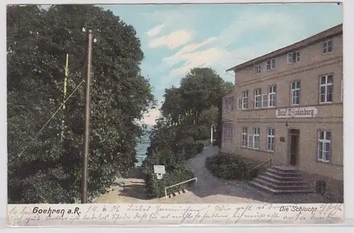 94210 AK Goehren sur Rügen - Hotel Brandenburg, Le canyon 1906