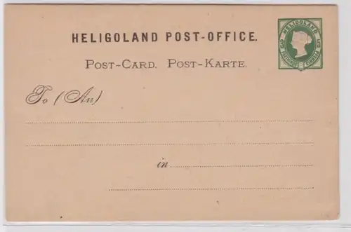 95984 Carte postale P1 Allemagne ancienne Helgoland Gaufrage 3 Farthings