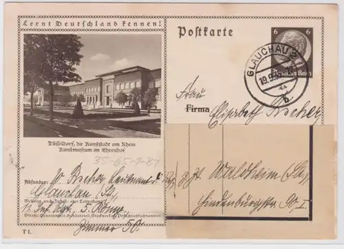 97153 DR Ganzsachen Postkarte P236/B1 Zudruck Herold & Wilhelm Leipzig 1935