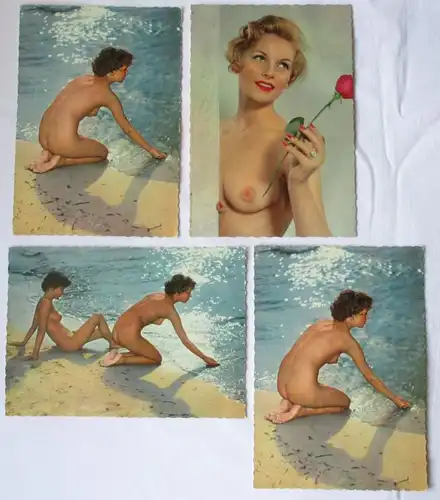 97167/4 Ak Erotic Act femmes nues / Filles vers 1970