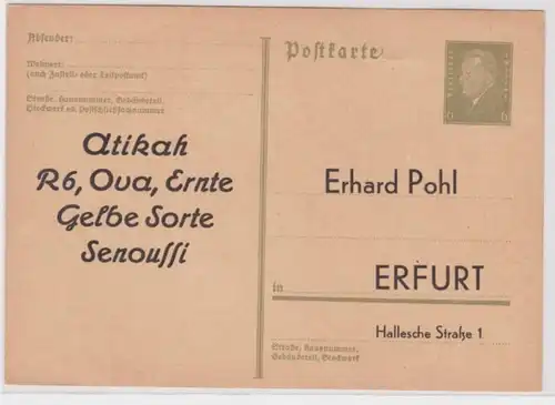 97766 DR Plein de choses Carte postale P199 tirage Erhard Pohl Erfurt Antikah R6, Ova