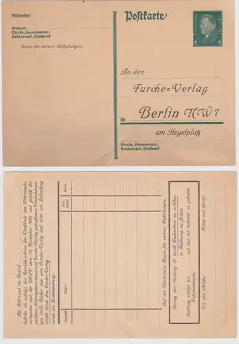 97883 DR Pluralité Carte postale P181 Imprimer Liste des commandes Furche-Verlag Berlin