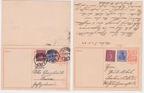 97927 Carte postale P144 Berlin 1er mai 1923