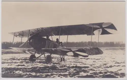 98500 Ak Aviati Doppeldecker Flugzeug im 1.Weltkrieg um 1915
