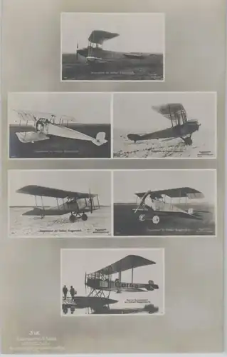 98508 Ak Kampf Flugzeuge im 1.Weltkrieg um 1915