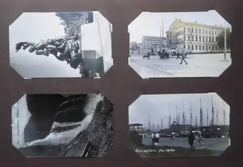 Album photo navire ligne Hanovre avec 103 photos et cartes postales vers 1930 (111197)