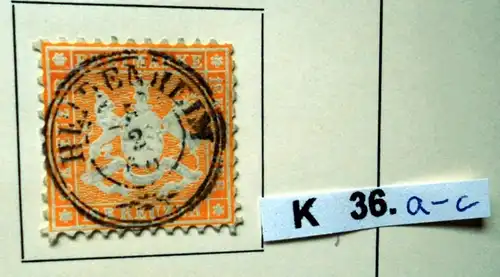 schöne hochwertige Briefmarkensammlung Württemberg 1851 bis 1920