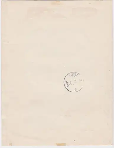 Lettre d'inscription IPOSTA Michel Block 1, 1930, examiné (122808)