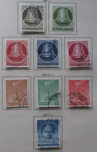 Timbres Collection Berlin-Ouest Berlin Ouest 1948-1957 (144165)
