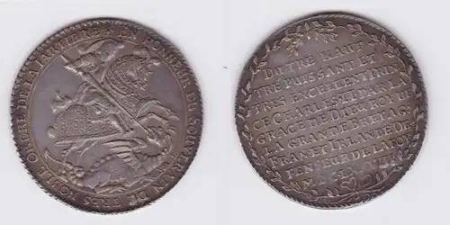 1 Taler Silber Münze Sachsen-Albertinische Linie Johann Georg II. 1678 (117282)