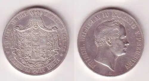 Pièce double argentée Prusse Fr. Wilhelm IV. 1841 A (105019)