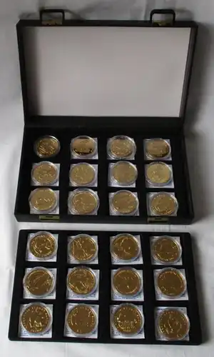Sammlung 24 Münzen Solomon Islands Eritrea Isle of Man St. Helena usw. (134491)