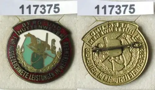 DDR émaillée médaille de montagne et de refuge (117375)
