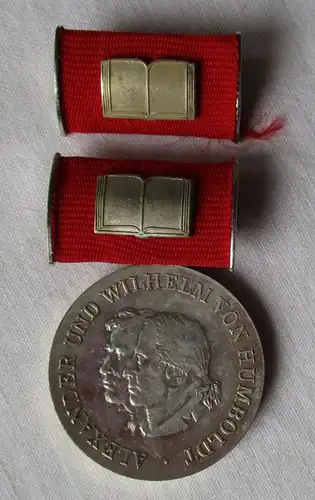 DDR Orden Humboldt-Medaille in Silber Bartel 269 a (136295)
