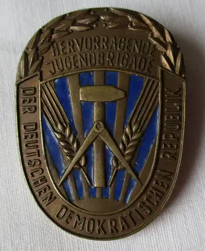 RDA Brigade des jeunes de la RDA avec des armoiries d'État 1956-58 (122553)