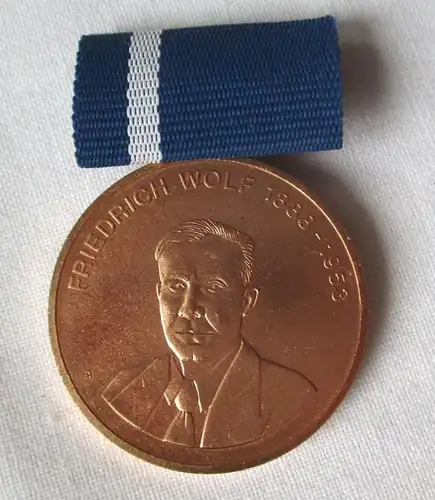 seltene DDR Friedrich Wolf Medaille im Etui (124966)