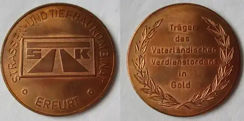 l'Ordre du Mérite Nationale de la RDA rare en or Bartel 3 c dans l ' Etui (109973)