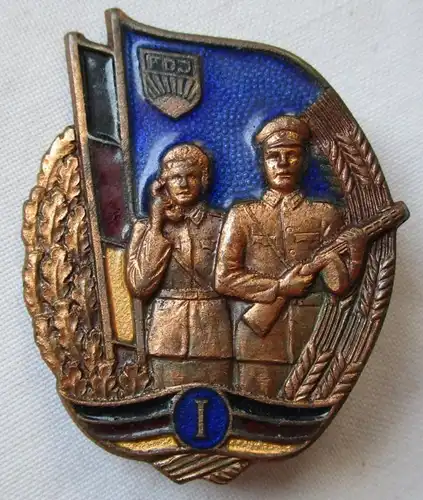 DDR FDJ Abzeichen Militärsportliches Leistungsabzeichen MfS Stasi (141297)