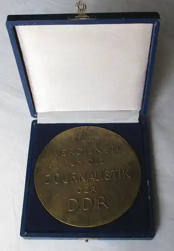seltene Medaille Für Verdienste um die Journalistik der DDR (117404)