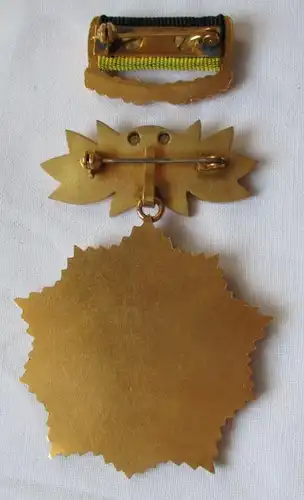 DDR Vaterländischer Verdienstorden in Gold mit Ehrenspange im Etui (141342)