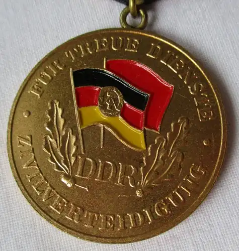 DDR Medaille treue Dienste in der Zivilverteidigung 20 Jahre XX 273 b (134139)