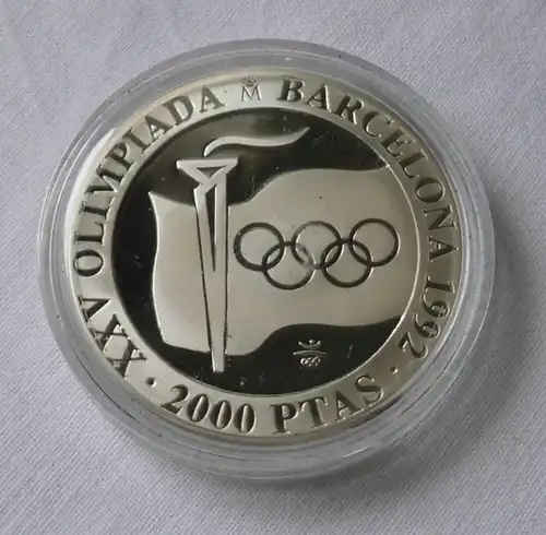 13 x Silber Münzen Spanien Olympiade 1992 Barcelona (120808)