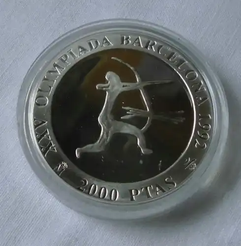 13 x pièces d'argent Espagne Olympiade 1992 Barcelone (120808)