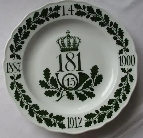 Regimentsteller Kgl. Sächs. 15. Infanterie-Regiment Nr. 181 1887-1912 (126008)