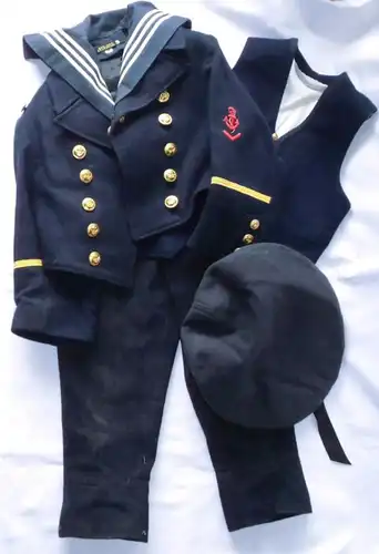 seltene Matrosen Kinder Uniform Kriegsmarine um 1930 (101326)