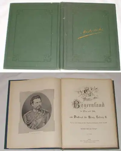 Livre d'échantillons Notre Bavière en mot et image vers 1900 (N°979)