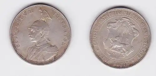 1 Rupie Silber Münze Deutsch-Ostafrikanische Gesellschaft 1894 (118943)