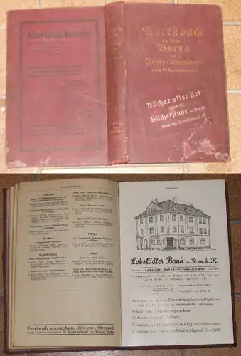 Adreßbuch der Städte Borna und Regis-Breitingen um 1930 (17834)