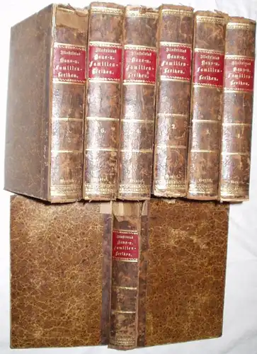 Lexique de maison et de famille illustré (7 volumes)