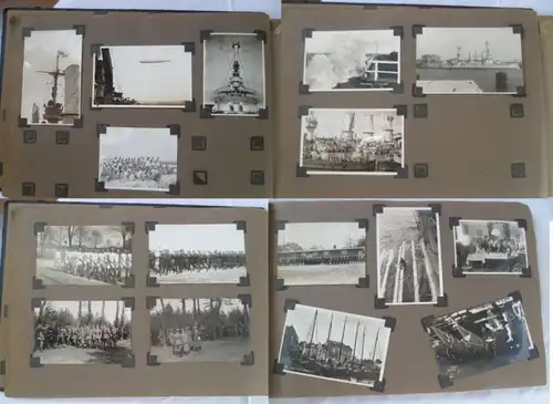 Fotoalbum Linienschiff Hannover mit 211 Foto Fahrt 1930 (Nr. 1487)