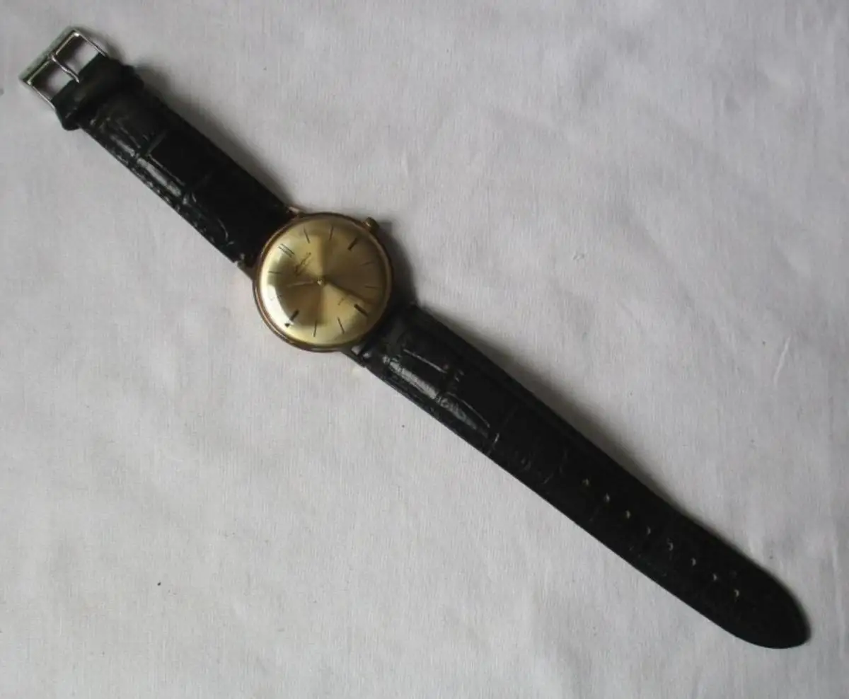Herren Armbanduhr GUB Glashütte Lange & Söhne Leder Armband Kaliber 74? (132117) 0