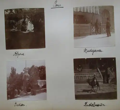 129375 Original Fotoalbum mit 63 Fotos Reise nach Kamerun Deutsche Kolonie