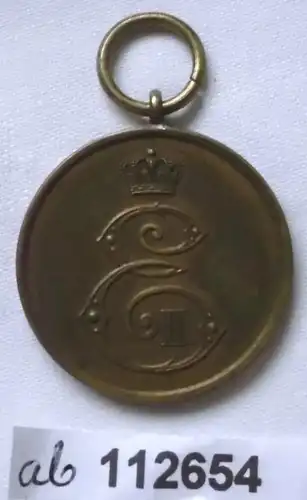 Saxe Altenburg Médaille de courage 1915 Bronze 1ère Guerre mondiale (112654)