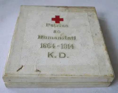 Autriche Croix rouge médaille 1.guerre mondiale en étui original (100884)