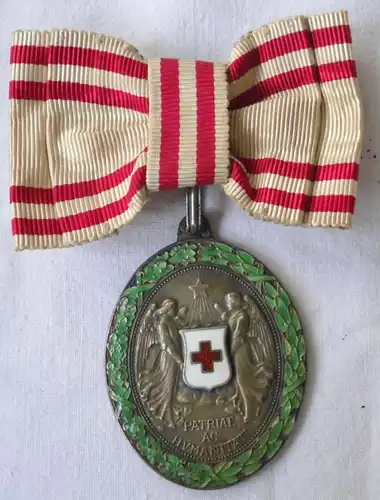 Österreich Rot Kreuz Medaille 1.Weltkrieg im Originaletui (100884)