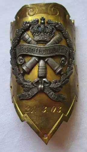 seltener Stocknagel 25 Jahre Generalfeldmeisterei 21.3.1903 (125070)