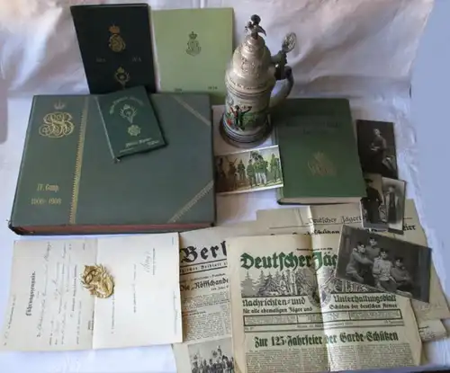 grande collection de réserves IV. Comp. Garde Protecteur Bataillon 1906-1908 /120106