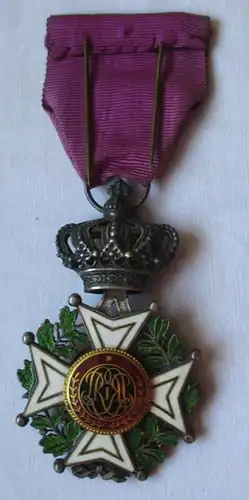 Belgique Leopoldsorden Kreuz au Band 1839-1951 - Ordre de Léopold (129315)