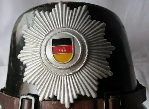 DDR KVP Tschako Equipes MdI 1956 Police populaire casernée Taille 56 (10970)