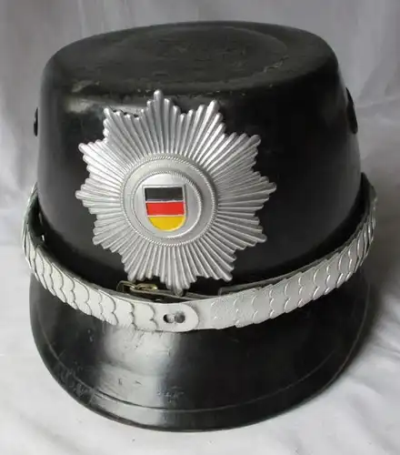 DDR KVP Tschako Officier MdI 1956 Police populaire casernée, taille 55 (114524)