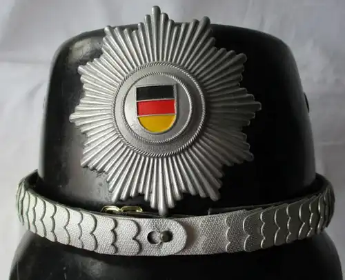 DDR KVP Tschako Offizier MdI 1956 Kasernierte Volkspolizei, Größe 55 (114524)