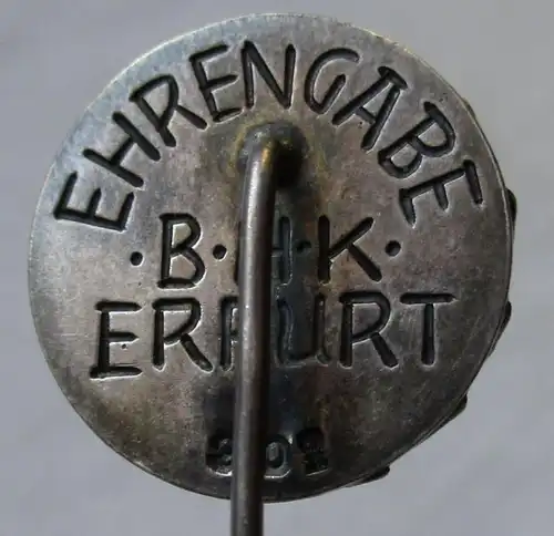 Ehrengabe Bezirk Handwerkskammer Erfurt 900er Silber (RDHdW) (136025)