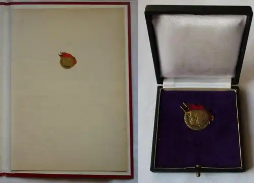 DDR Signe d'honneur d. amitié germano-soviétique II.Niveau + acte /114471