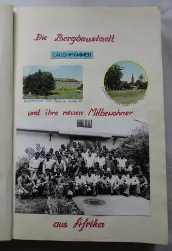 Chronik der Werktätigen aus der VR Mocambique im VEB BKK Lauchhammer (116850)